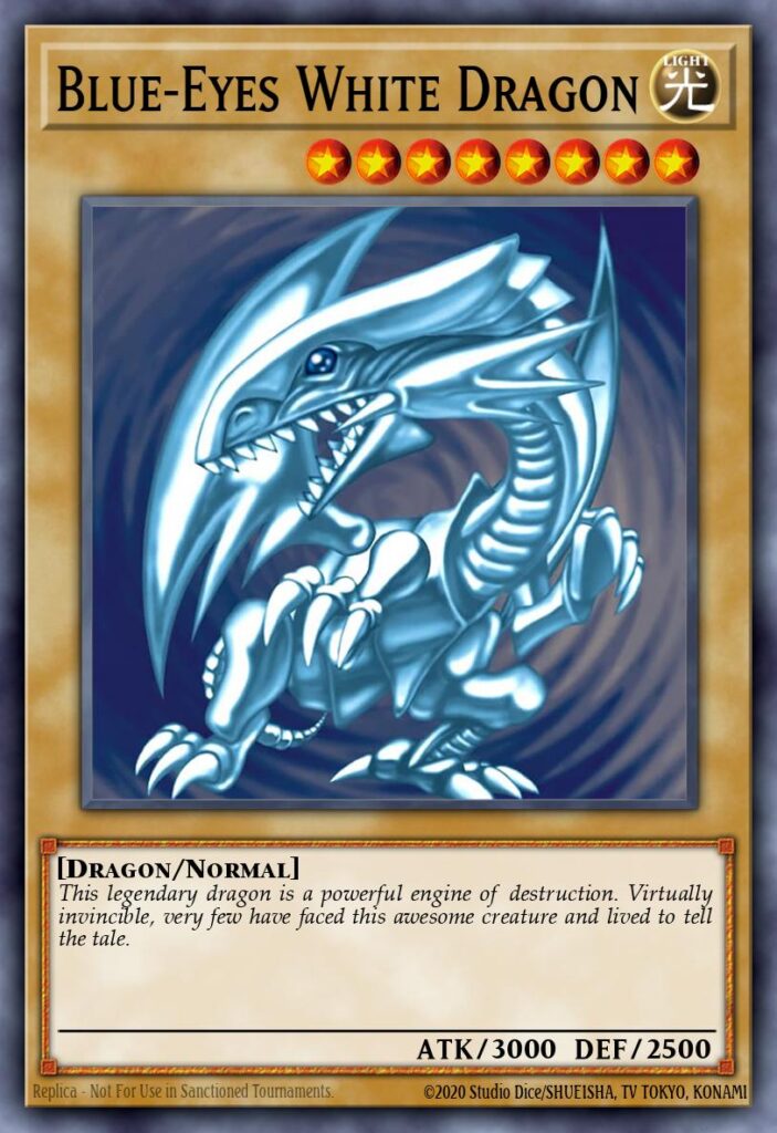 Sức Mạnh Blue Eyes White Dragon