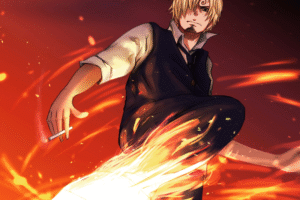 Sanji – Đầu Bếp Tia Chớp, Đòn Đấm Cháy Bỏng Biển Cả